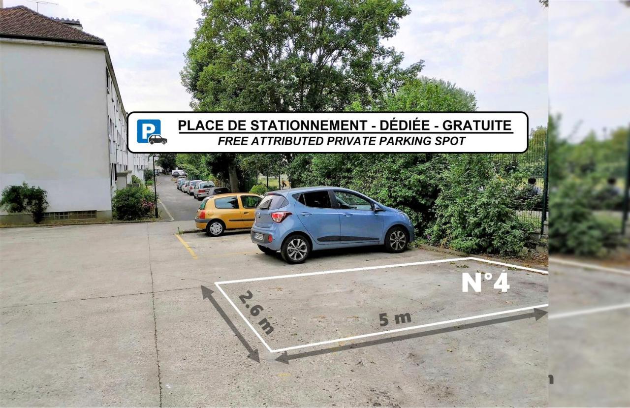 Room & Parking In Shared Appartment With Proprietor L 25 Mins From Paris Gare Du Nord, Cdg Airport & Stade De France Montmagny Dış mekan fotoğraf