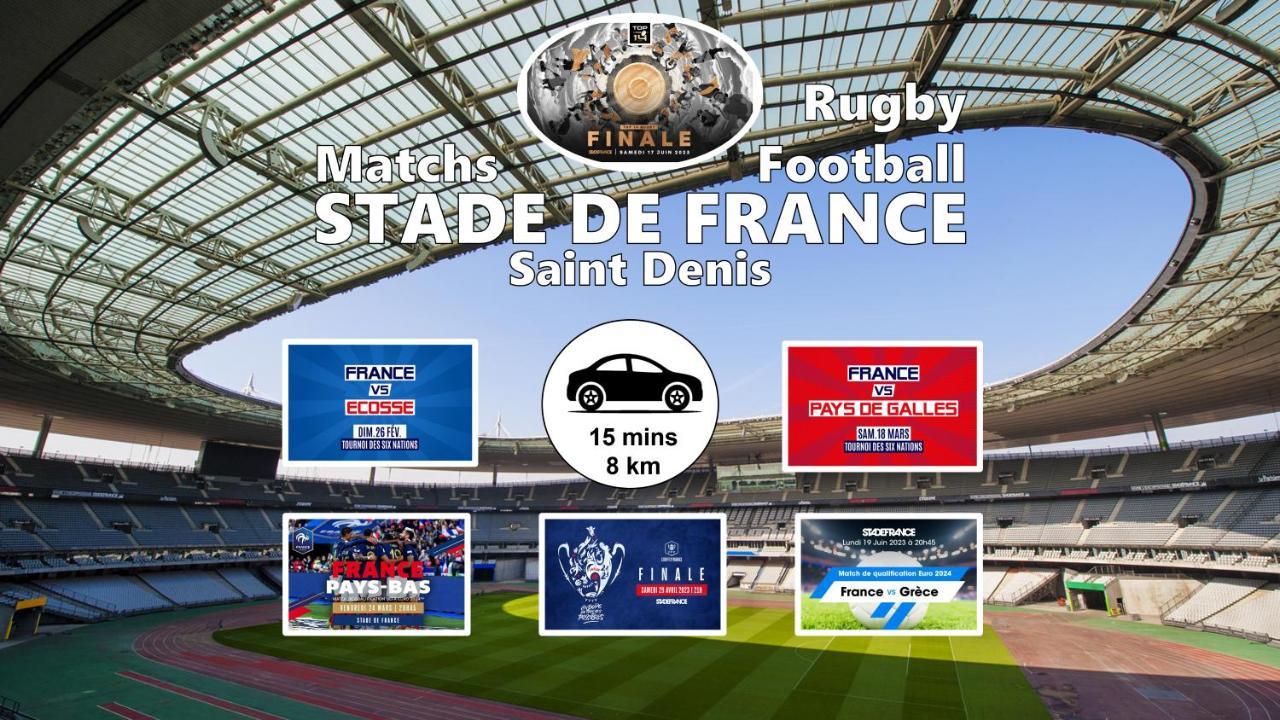 Room & Parking In Shared Appartment With Proprietor L 25 Mins From Paris Gare Du Nord, Cdg Airport & Stade De France Montmagny Dış mekan fotoğraf